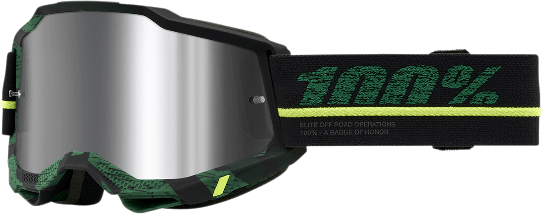 Antiparra 100% Accuri 2 Goggle Overlord - Mirror Silver Lens