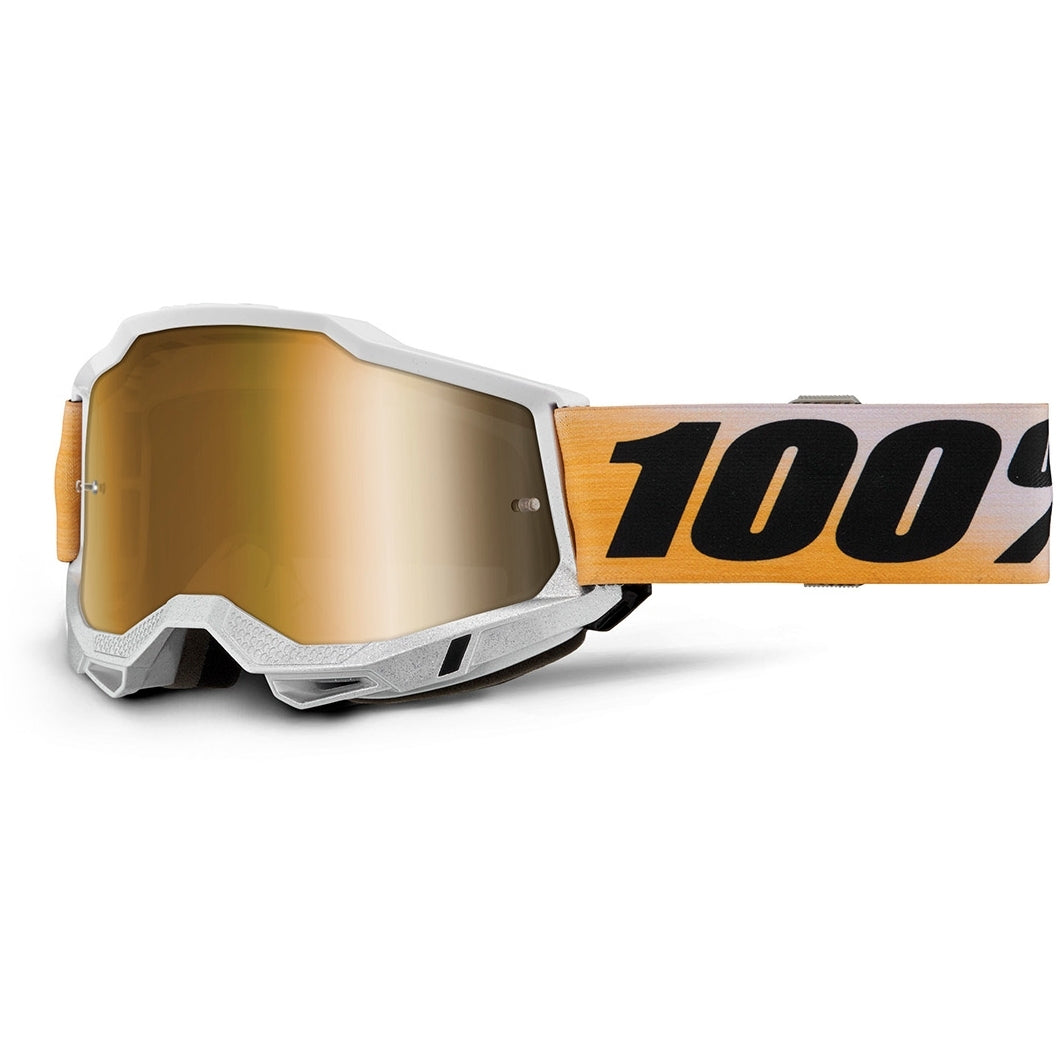 Antiparra 100% Accuri 2 Goggle Shiv - Mirror True Gold Lens