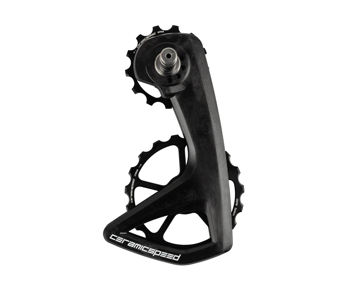 Cambio Trasero CeramicSpeed OSPW RS 5-Radios Shimano 9250/8150 Negro
