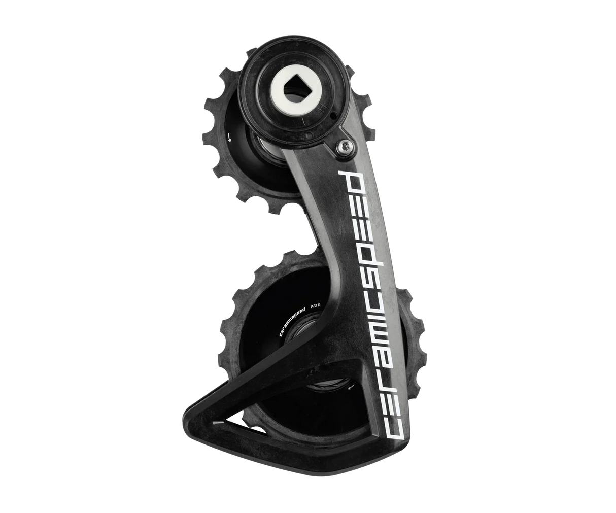 Cambio Trasero CeramicSpeed OSPW RS ALPHA SRAM Red/Force AXS Negro TEAM
