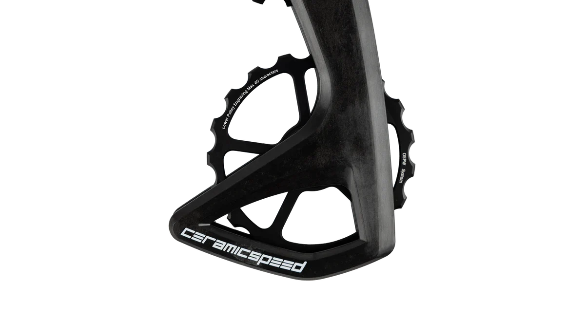 Cambio Trasero CeramicSpeed OSPW RS 5-Radios Shimano 7150 Negro