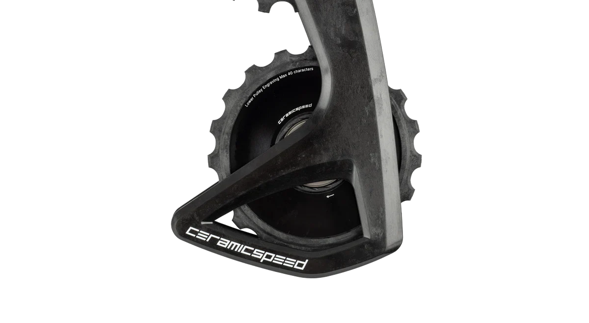 Cambio Trasero CeramicSpeed OSPW RS ALPHA SRAM Red/Force AXS Negro