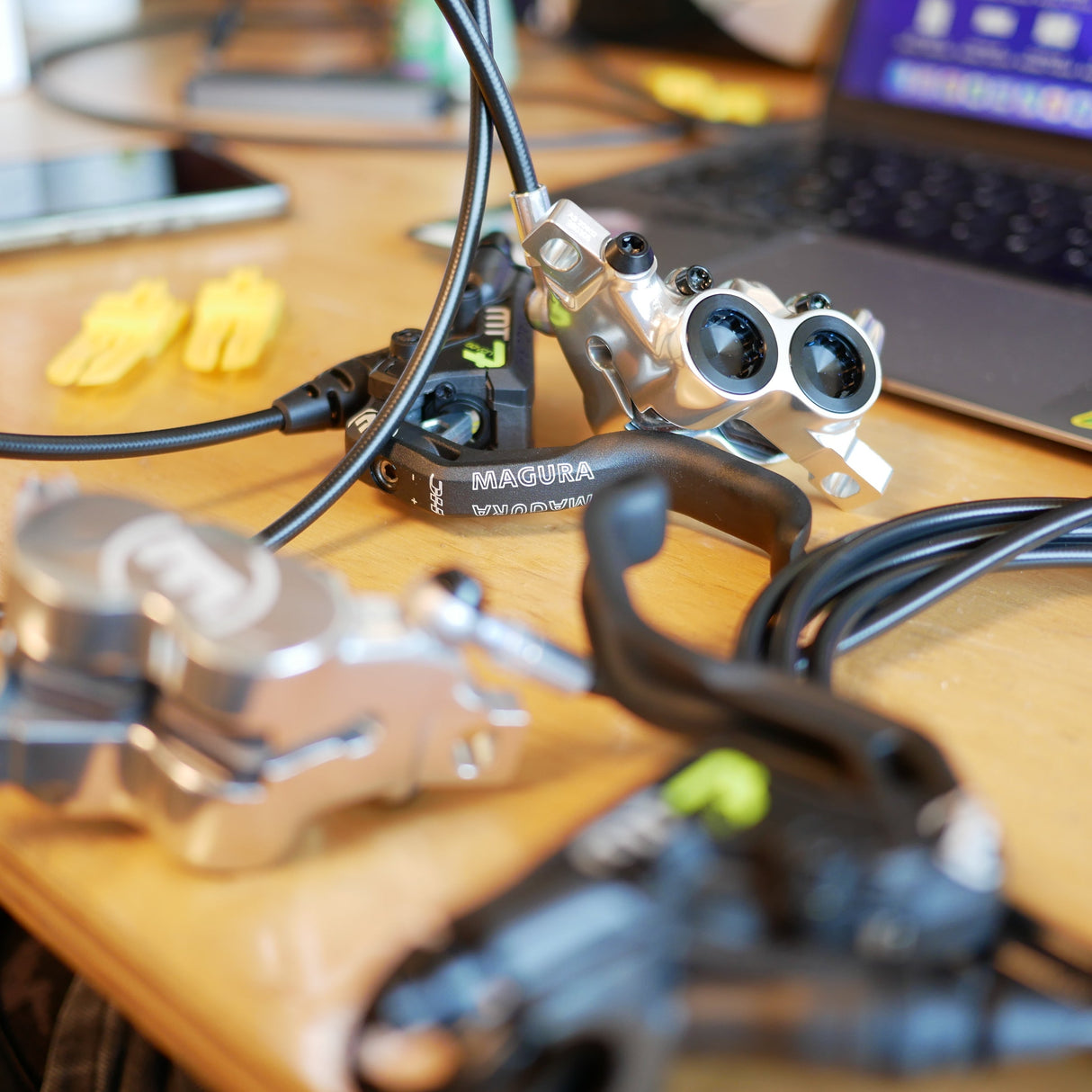 Set De Frenos Magura Mt7 Chrome