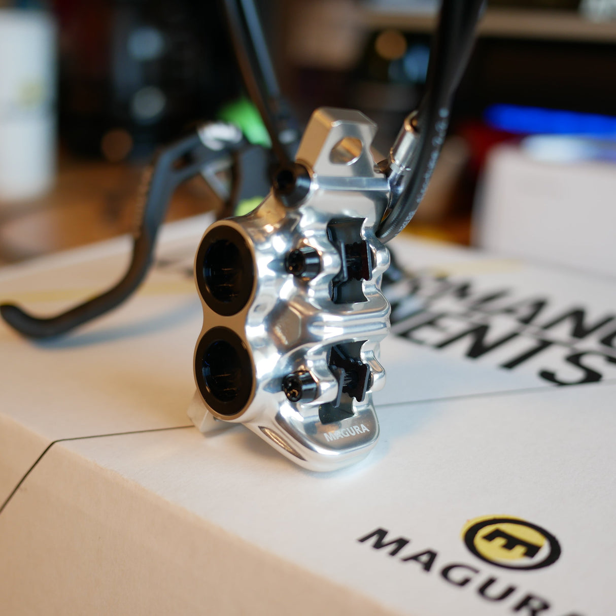 Set De Frenos Magura Mt7 Chrome