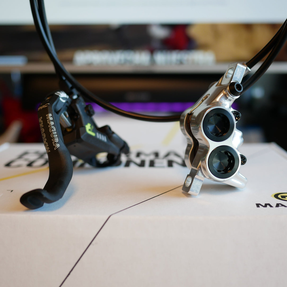 Set De Frenos Magura Mt7 Chrome