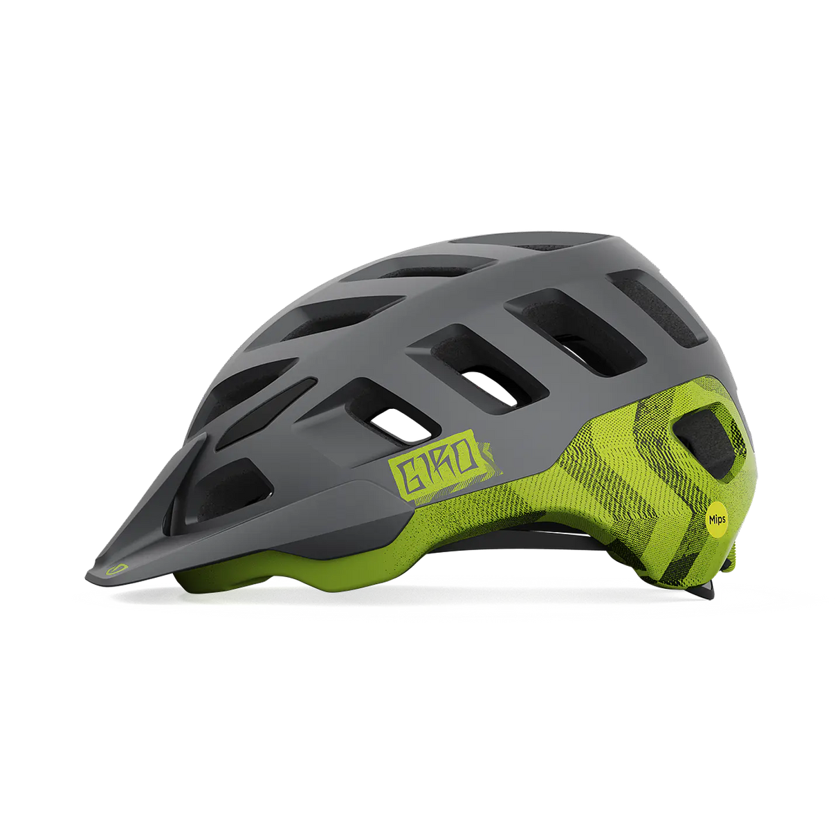 Casco Giro Radix MIPS Matte Black/Anodized Lime