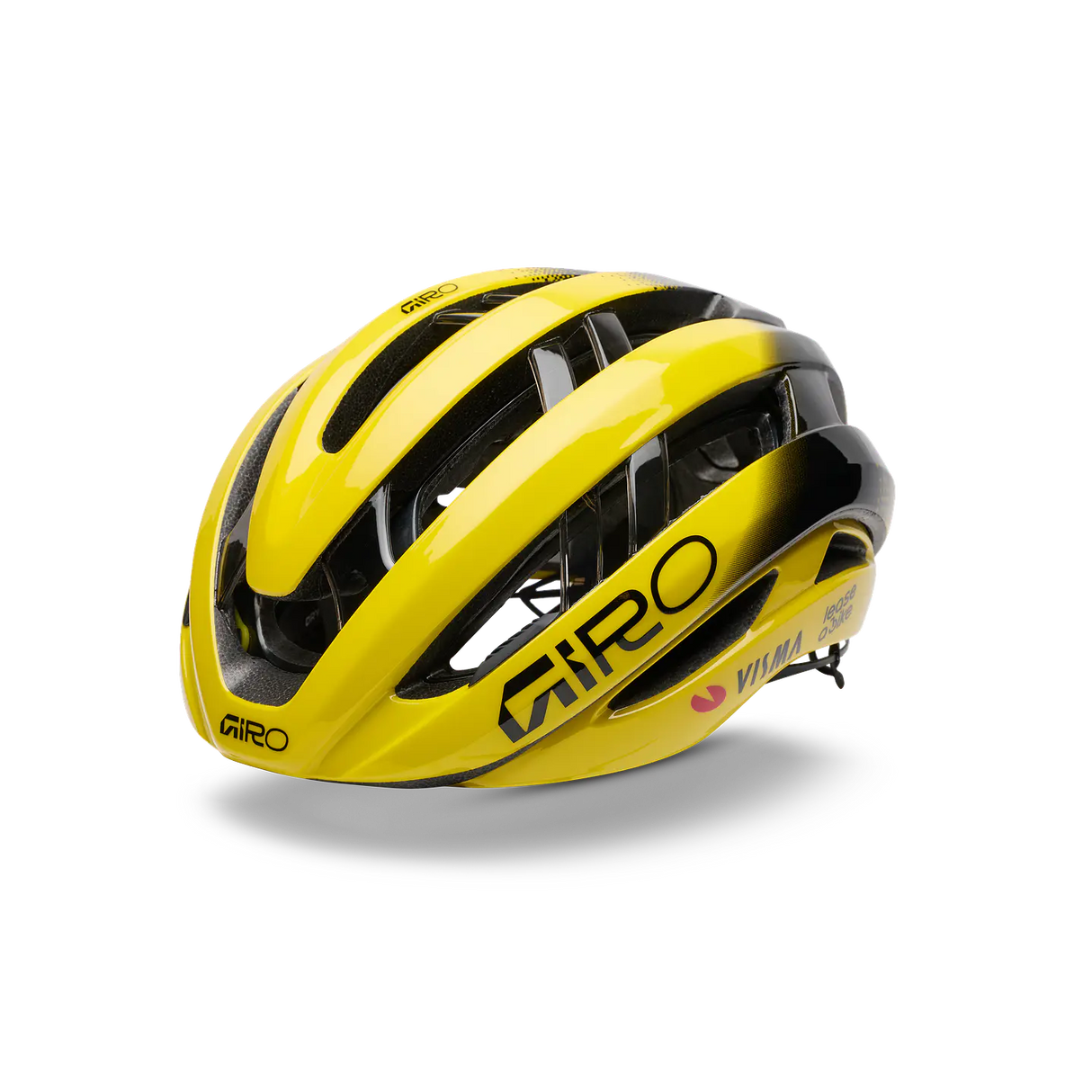 Casco Giro Aries Spherical Gloss Yellow/Black Visma