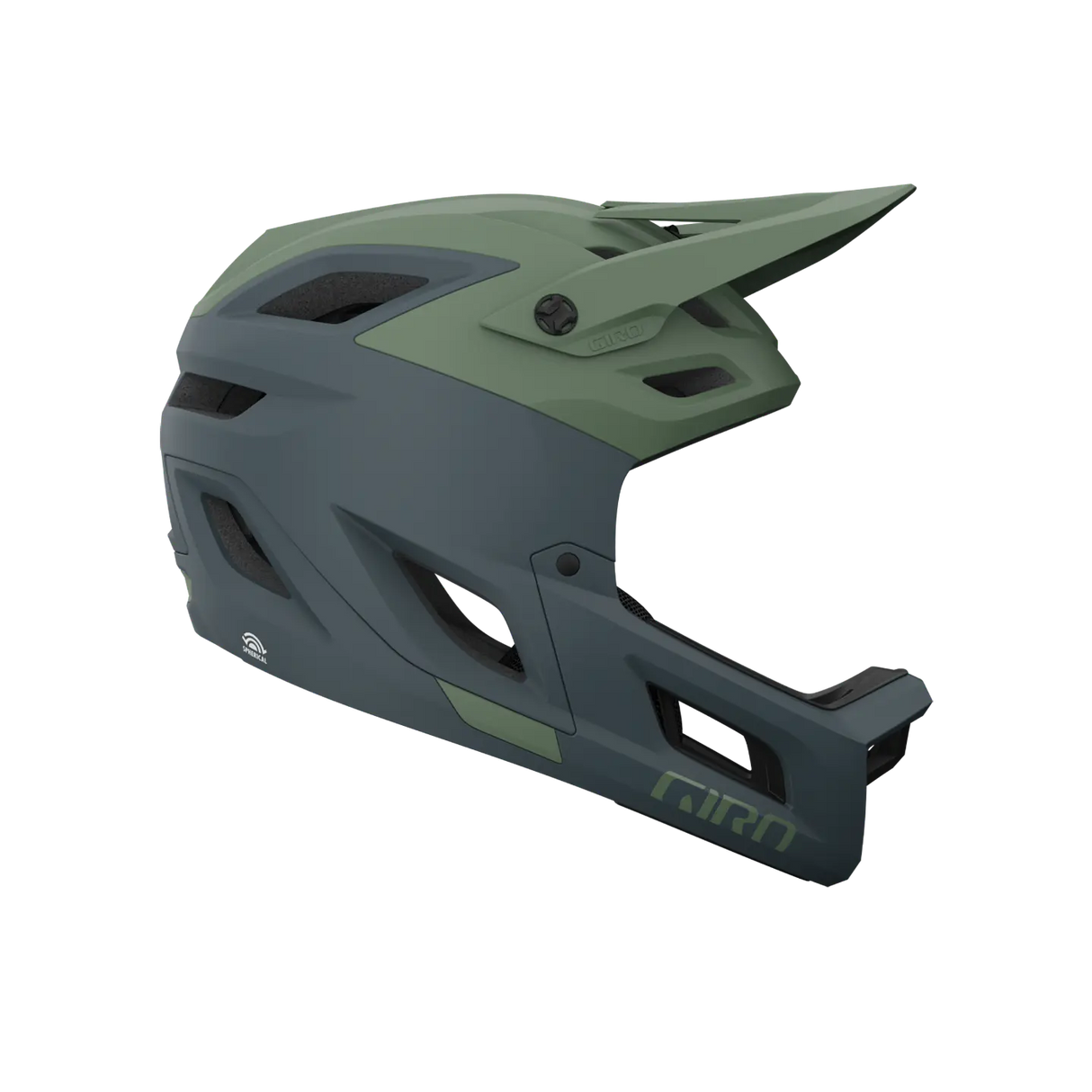 Casco Giro Coalition Spherical Matte Hedge Green/Dark 25