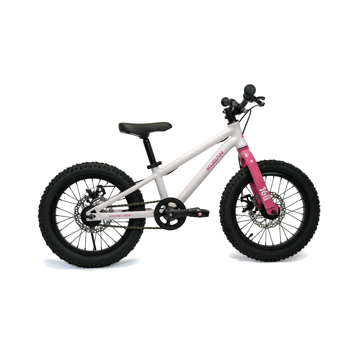 Bicicleta Niño Rocket Ride 16 - White/Pink
