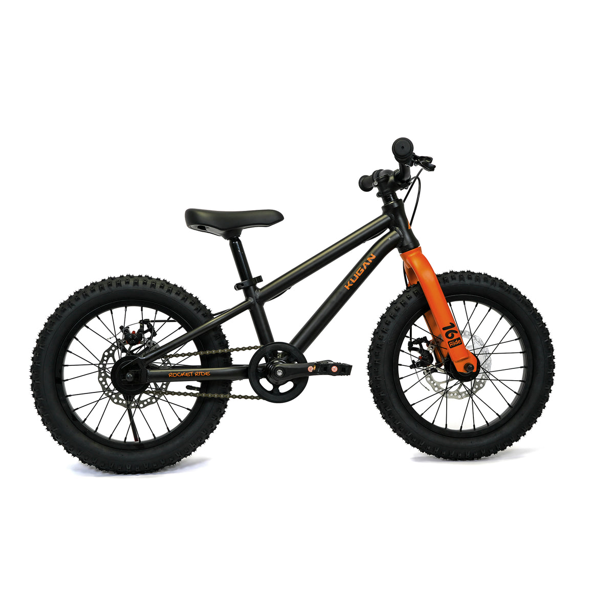 Bicicleta Niño Rocket Ride 16 - Black/Orange