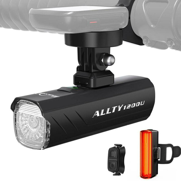 Kit Magicshine Luz Delantera Allty 1200U + Luz Trasera Seemee 50 + Control Remoto