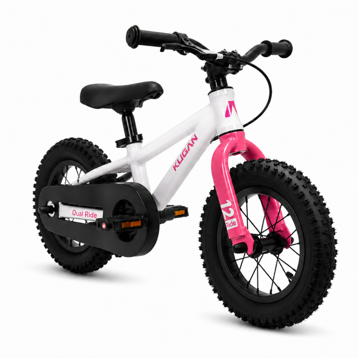 Bicicleta Niño 2 en 1 Dual Ride 12 - White/Pink