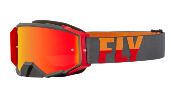 Antiparra Fly Racing Zone Pro Gris/Rojo