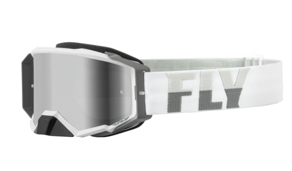 Antiparra Fly Racing Zone Pro Blanco/Gris