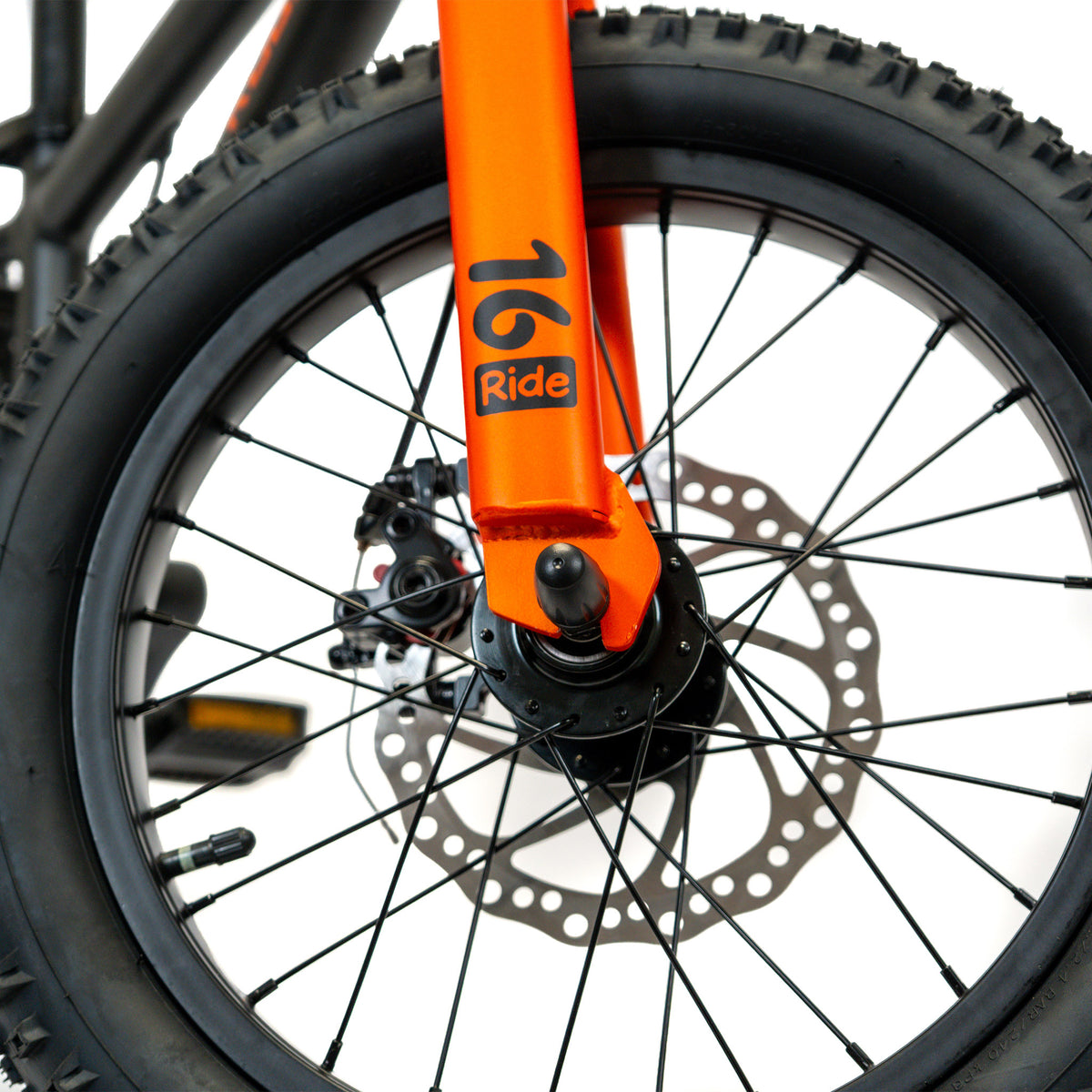 Bicicleta Niño Rocket Ride 16 - Black/Orange