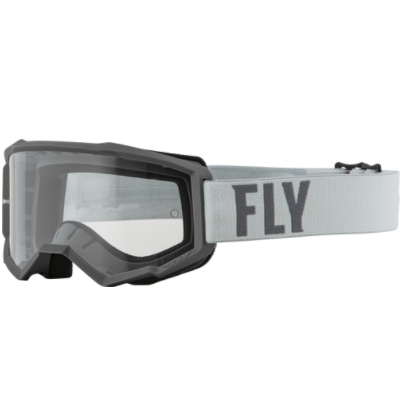 FOCUS GOGGLE GREY/DARK GREY CLEAR LENS
