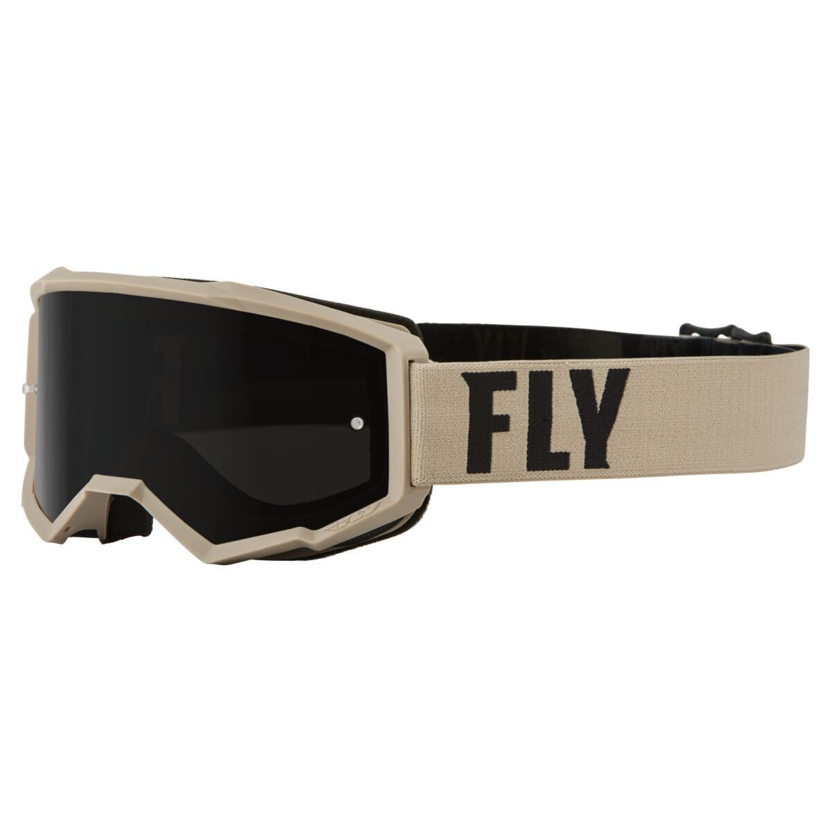 Antiparra Fly Racing Focus Sand Khaki/Brown Dark Smoke Lens