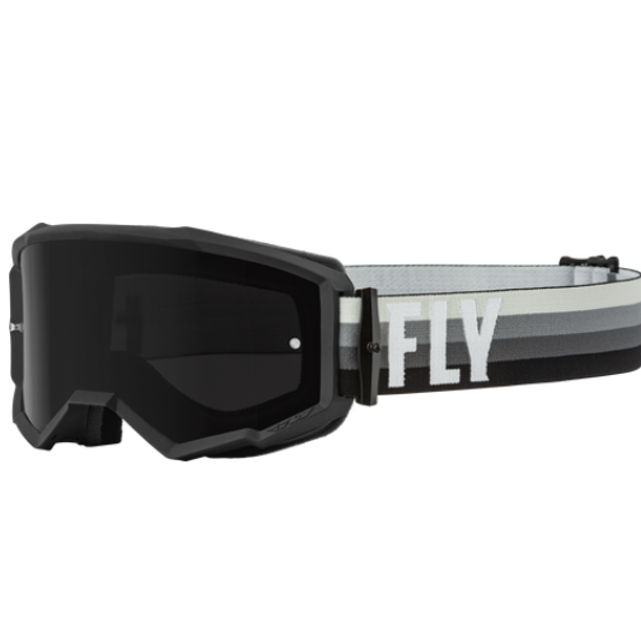 Antiparra Fly Racing Zone Black/Grey W/ Dark Smoke Lens