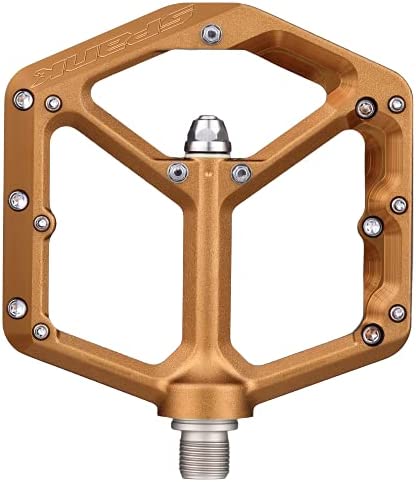 Pedales Spank Oozy Bronce