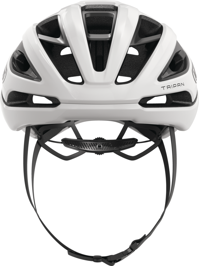 Casco bicicleta Abus Taipan LED White