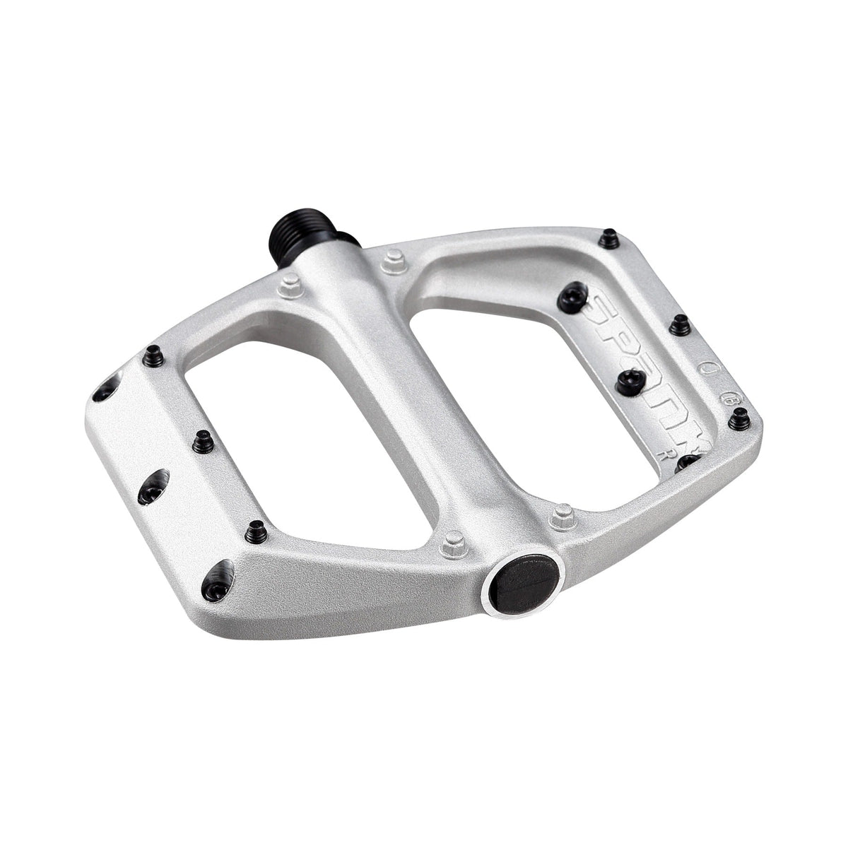 Pedales Spank Spoon Dc - Raw Silver