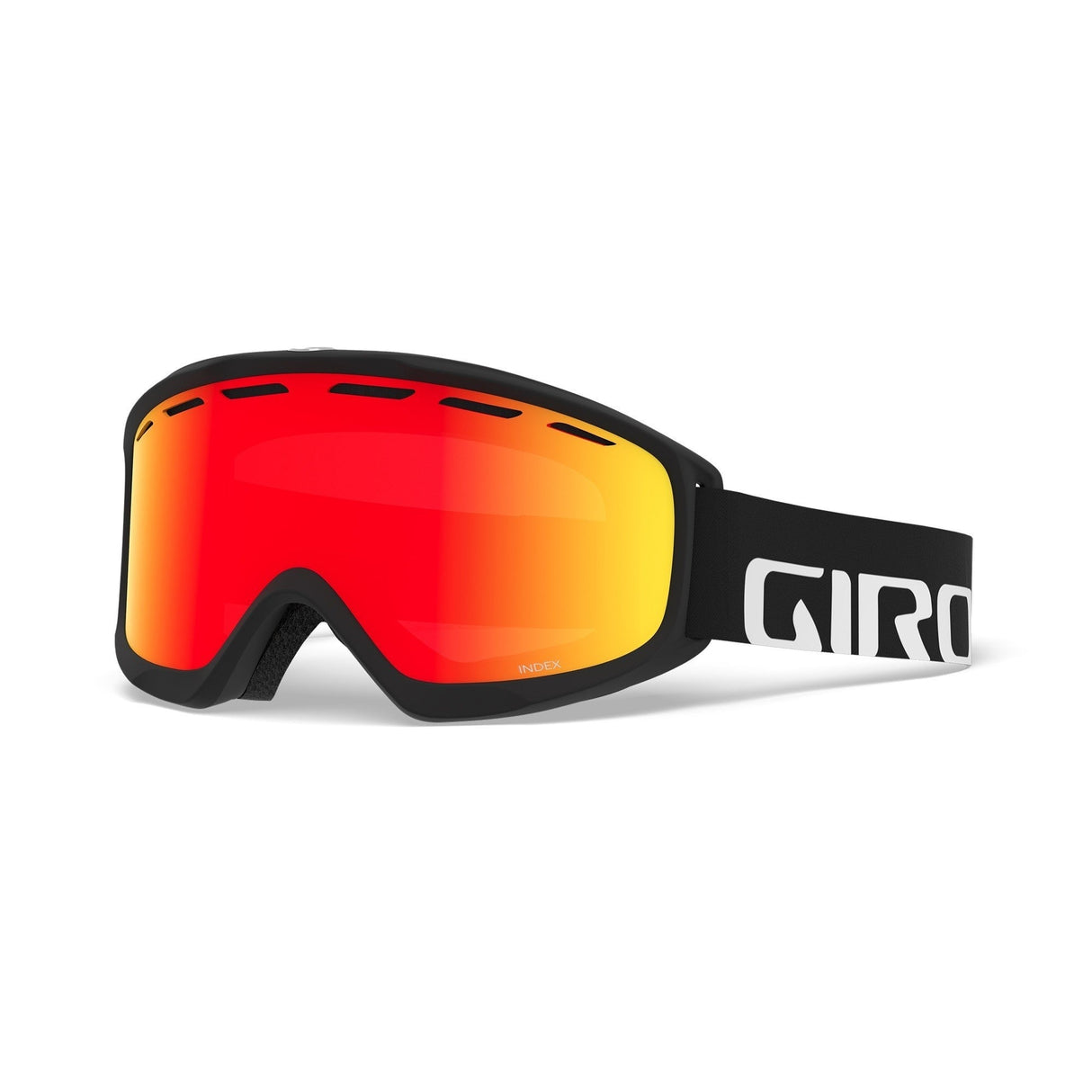 Antiparra Giro Index Color Black Wordmark Lente Amber Sclt