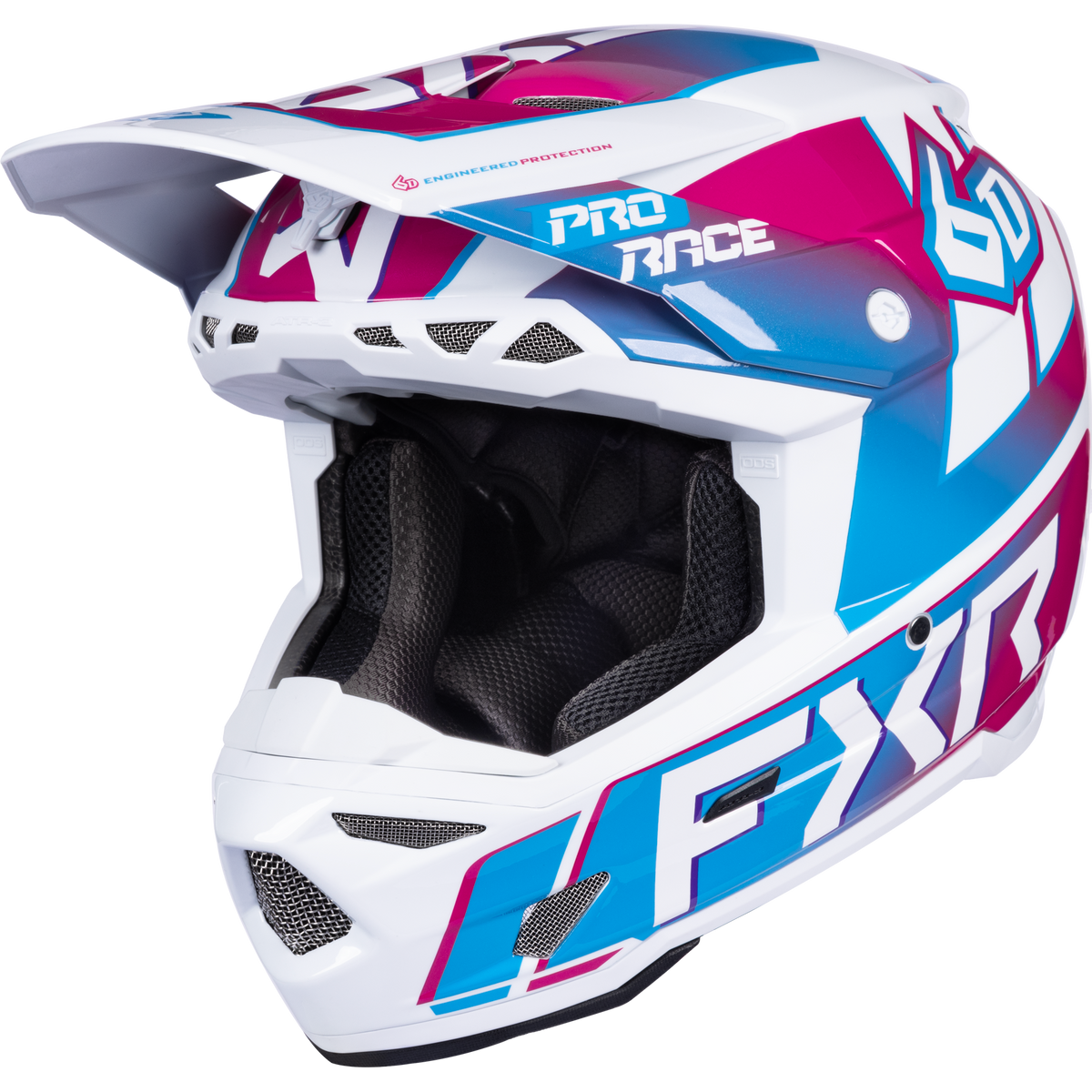 Casco 6D ATR-3 Blue Razz White