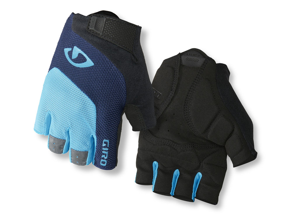 Guante Giro Bravo Gel Blue Jewel/Black