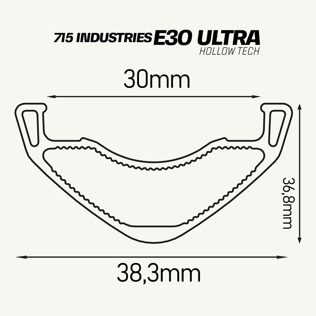 Llanta 715 Ultra Black 27.5