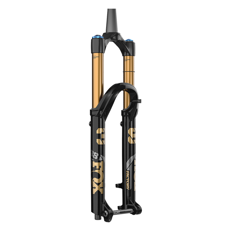 Horquilla Fox 38 2025 Shiny Blk/Grey Logo, Float, 29In, F-S, 180, Grip X2 Kabol