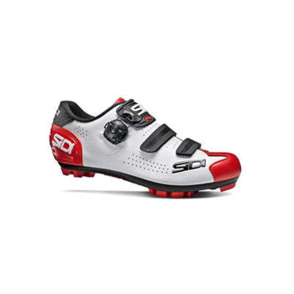 Zapatillas Sidi Mtb Trace 2 Blanco/Negro/Rojo
