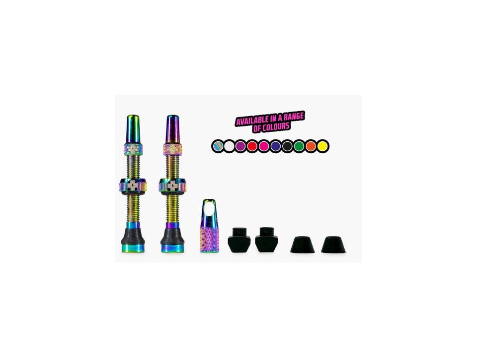 Valvula Tubeless Muc-Off 80Mm/Iridescent Muc-Off