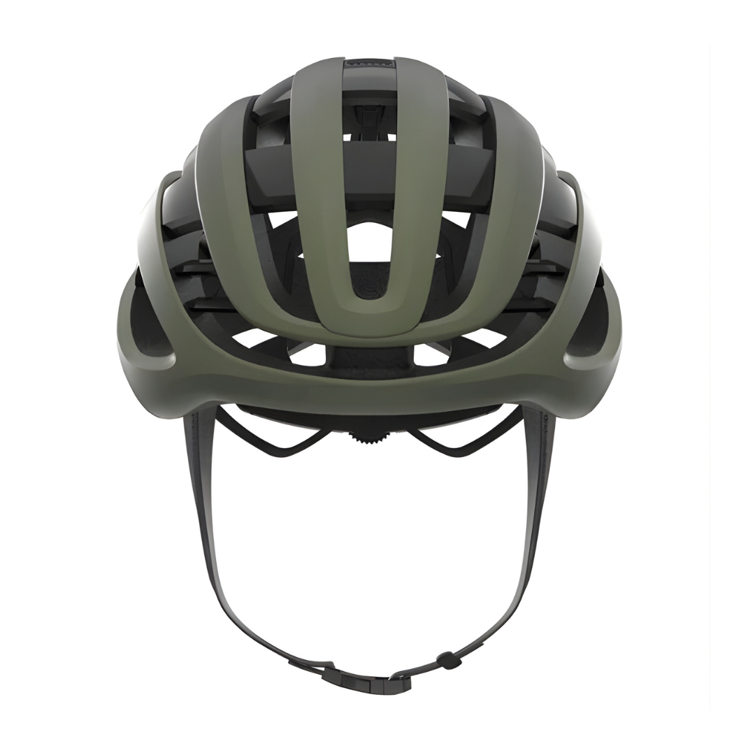 Casco Bicicleta Abus Airbreaker Verde Olivo