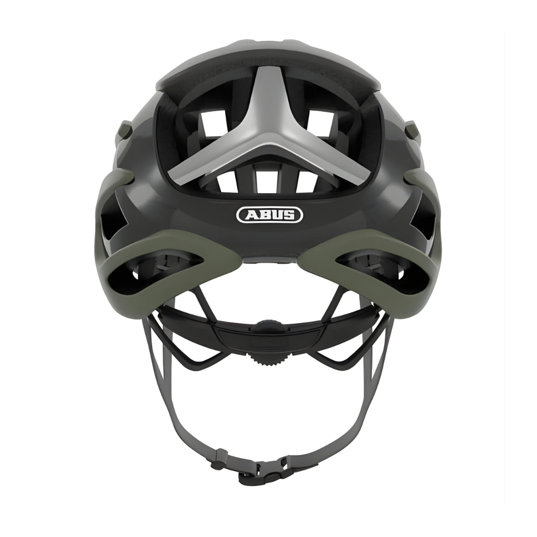 Casco Bicicleta Abus Airbreaker Verde Olivo