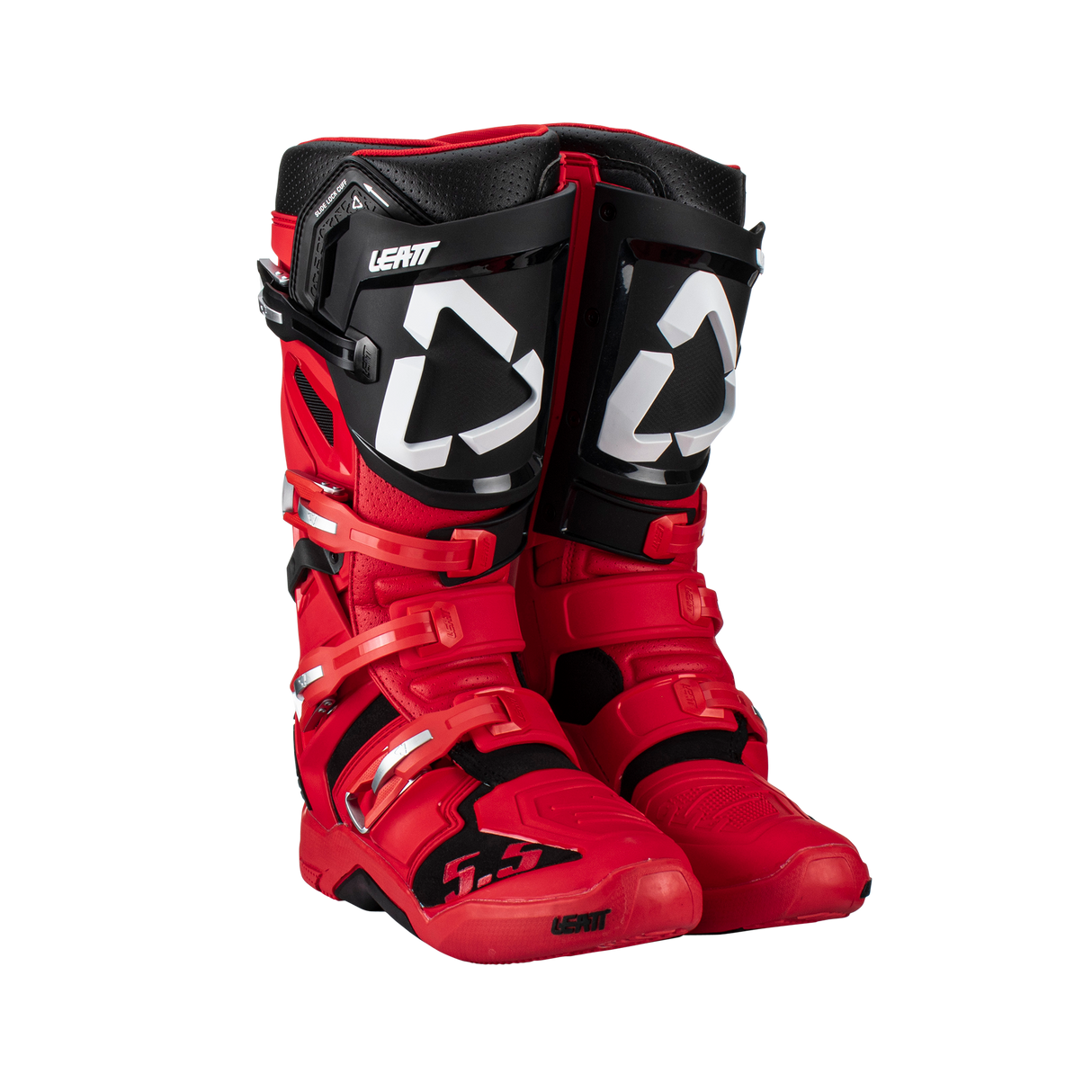 Botas Leatt Moto 5.5 FlexLock Red