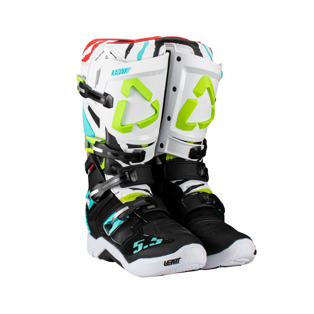 Botas Leatt Moto 5.5 FlexLock Tiger