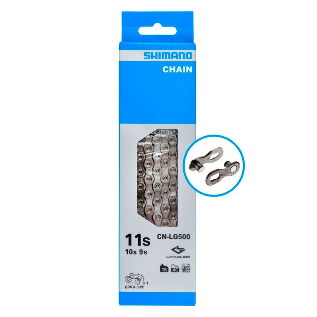 Cadena Shimano CN-LG500 – 126 Eslabones para 10/11 Velocidades con Quick-Link
