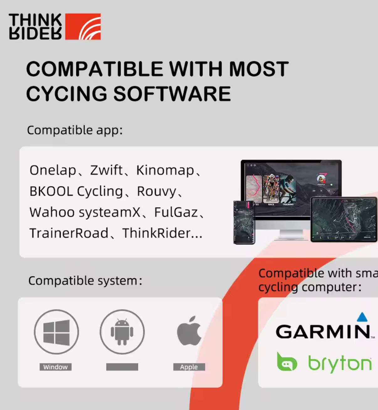 Rodillo Smart Thinkrider X2 Max