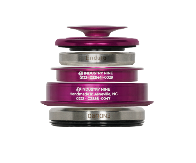 Juego De Dirección Industry Nine Irix: Set Top/Bottom Zs44/Zs56 Colores (Cap Superior 5Mm)