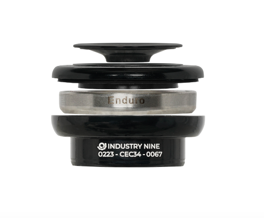 Juego De Dirección Industry Nine Irix: Top Ec41 Negro (Cap Superior 5Mm)