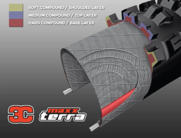 Neumatico Maxxis Assegai 29X2.5Wt Kevlar 3Ct/Exo+/Tr 120 Tpi