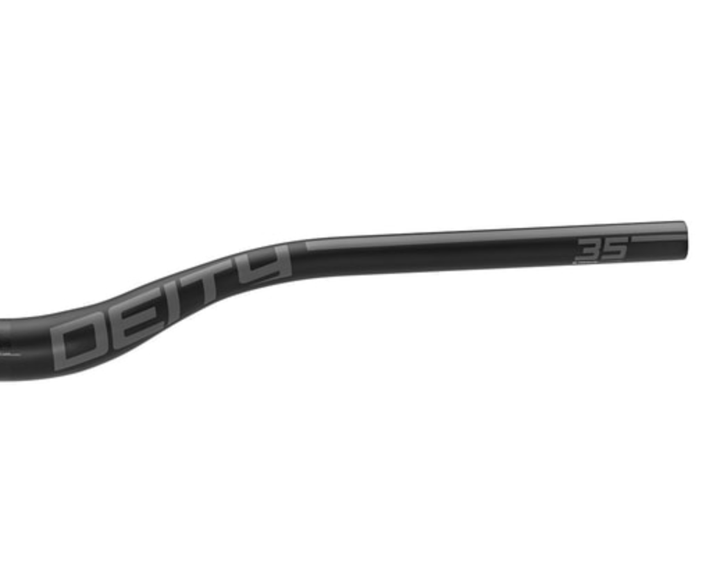 Manubrio Deity Speedway Carbon 35X50Mm Stealth