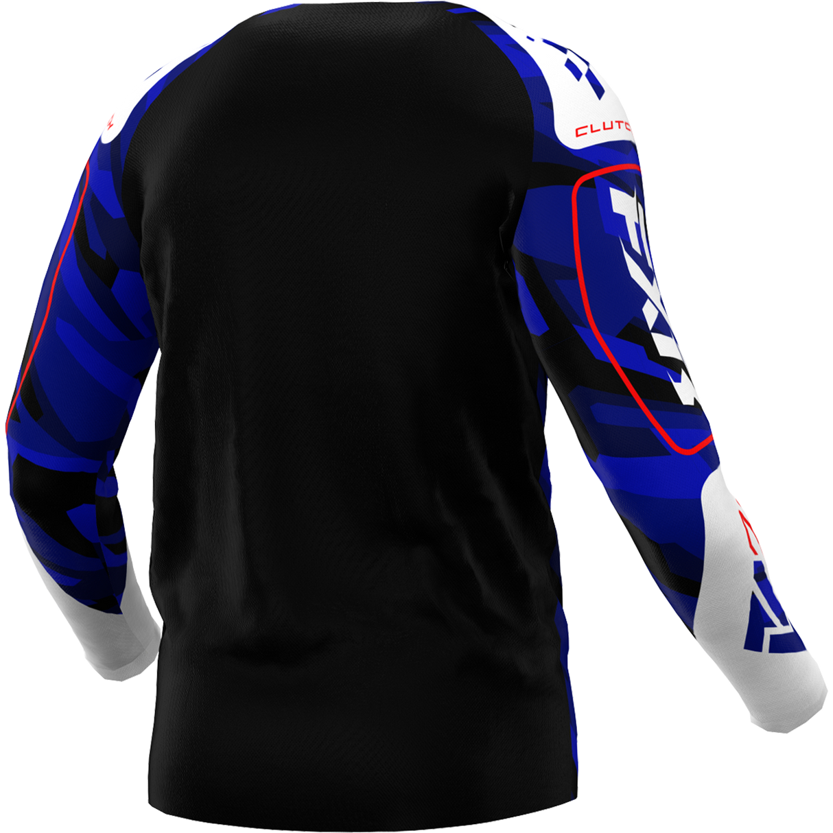FXR Racing Jersey Fxr Youth Clutch Blue/Camo/Red