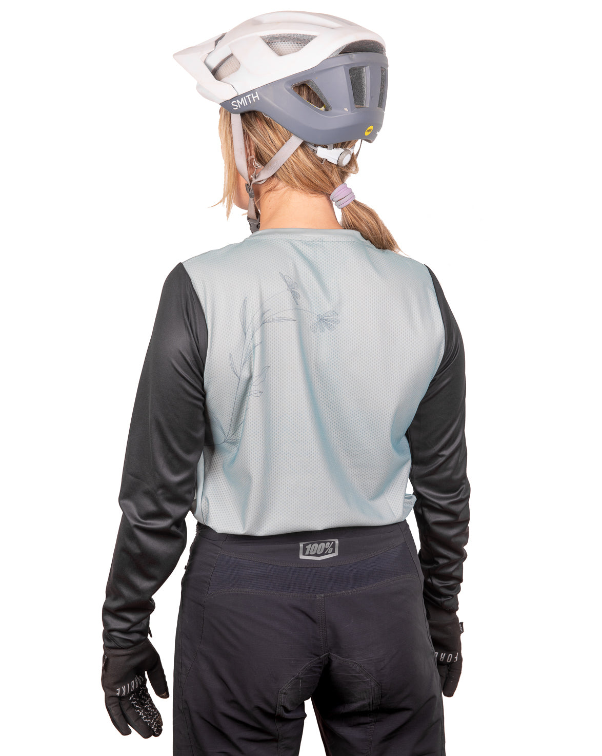 Jersey Detor Mujer Wildflowers Verde ML