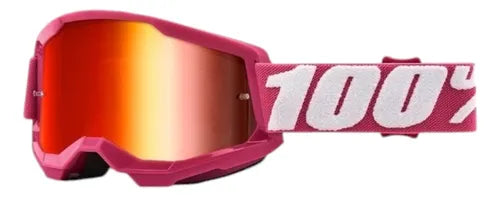 Antiparra 100% Strata 2 Goggle Fletcher - Mirror Red Lens