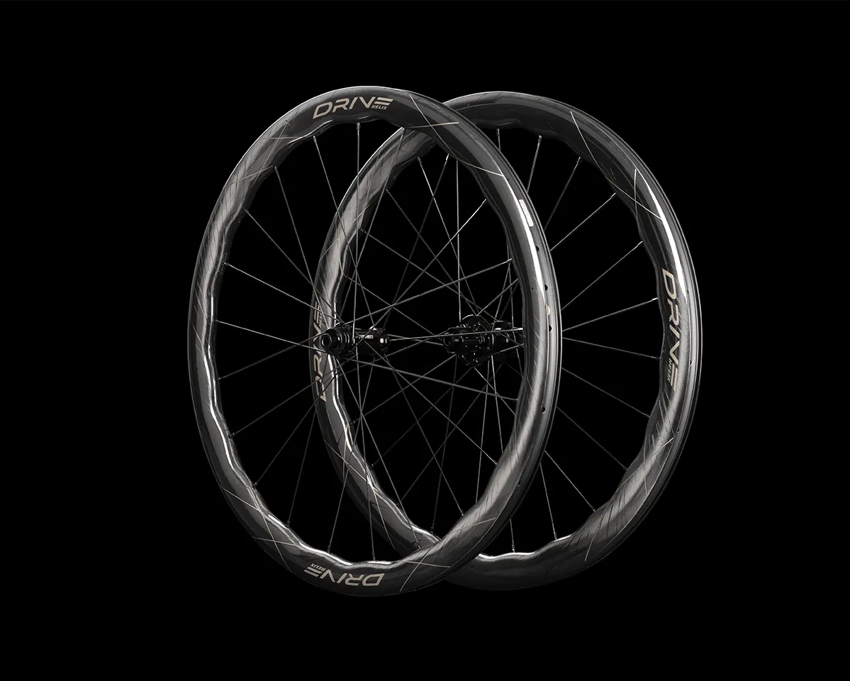 Juego de Ruedas Ruta Elite Wheels Drive Helix 46D SS - Black Decals