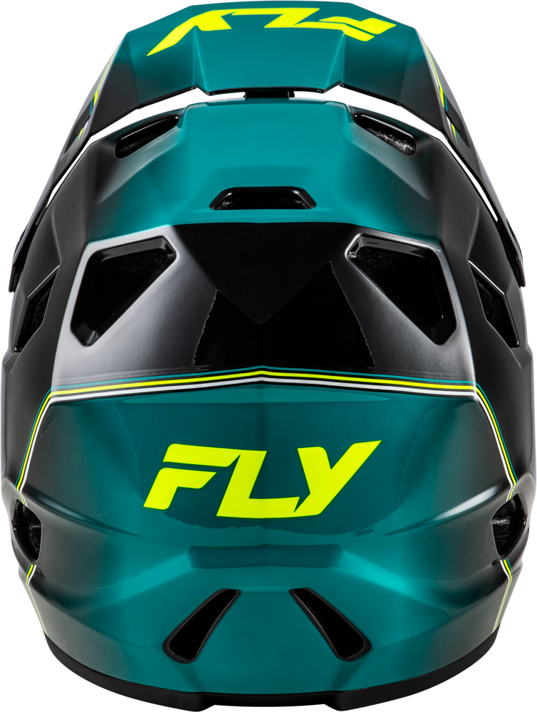 Fly Racing 2026 Rayce Repeat Bicycle Helmet Black/Teal/Hi-Vis