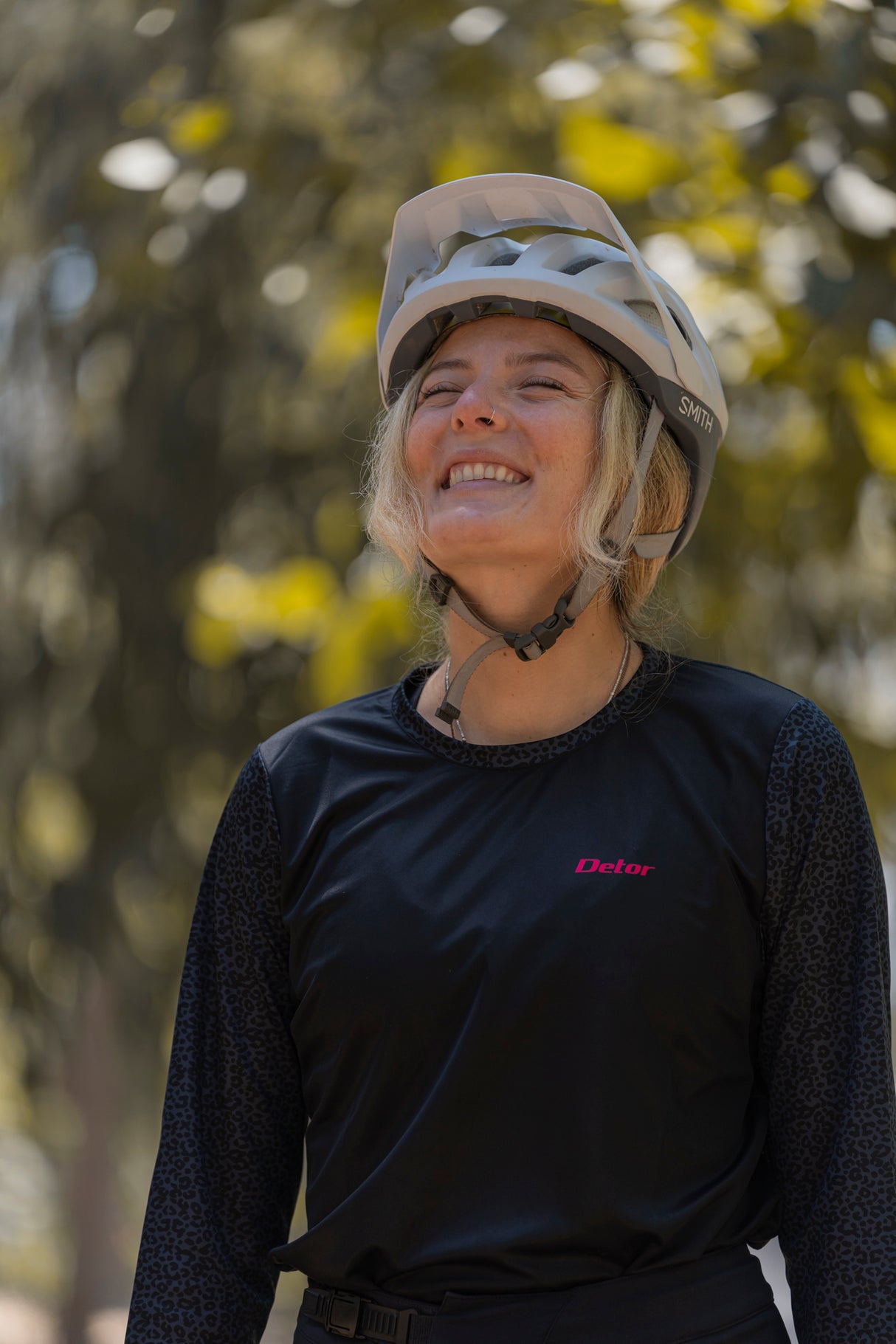 Jersey Detor Mujer Black Leopard 3/4