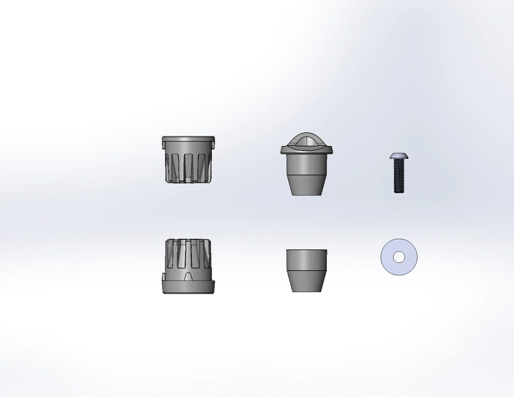 Repuesto Yakima Hub Bushings W/Hdw Stagetwo