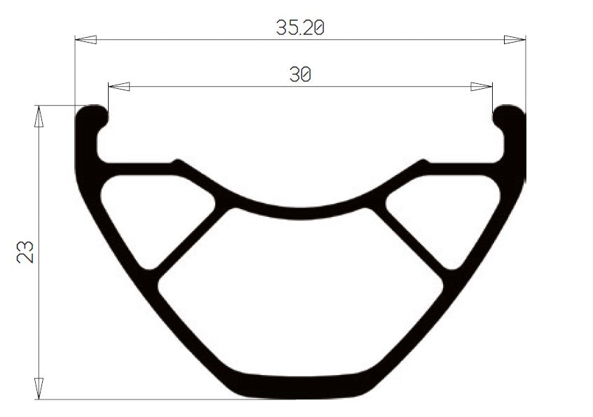 Llanta Hope Fortus 30 32H